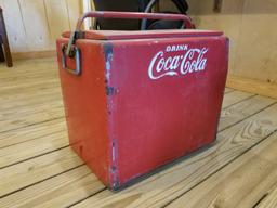 Antique Coca Cola Cooler