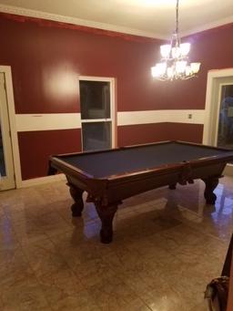 8' American Heritage Slate Pool Table