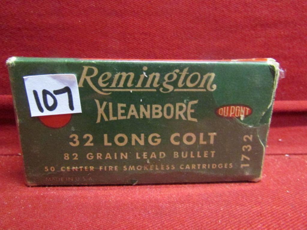 (50) Remington Kleanbore .32 Long Colt Cartridges