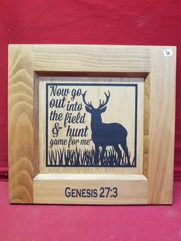 Deer Plaque