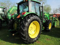 JD 6330 tractor w/673 self-leveling loader
