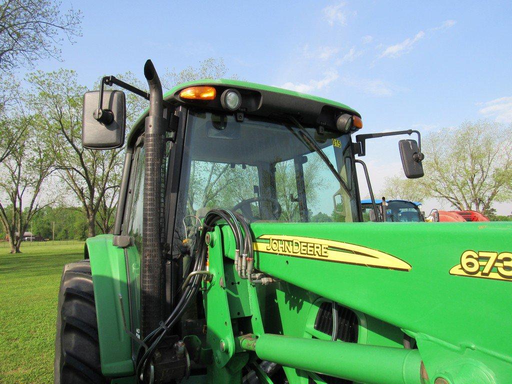 JD 6330 w/673 loader bucket & hay spear 4X4