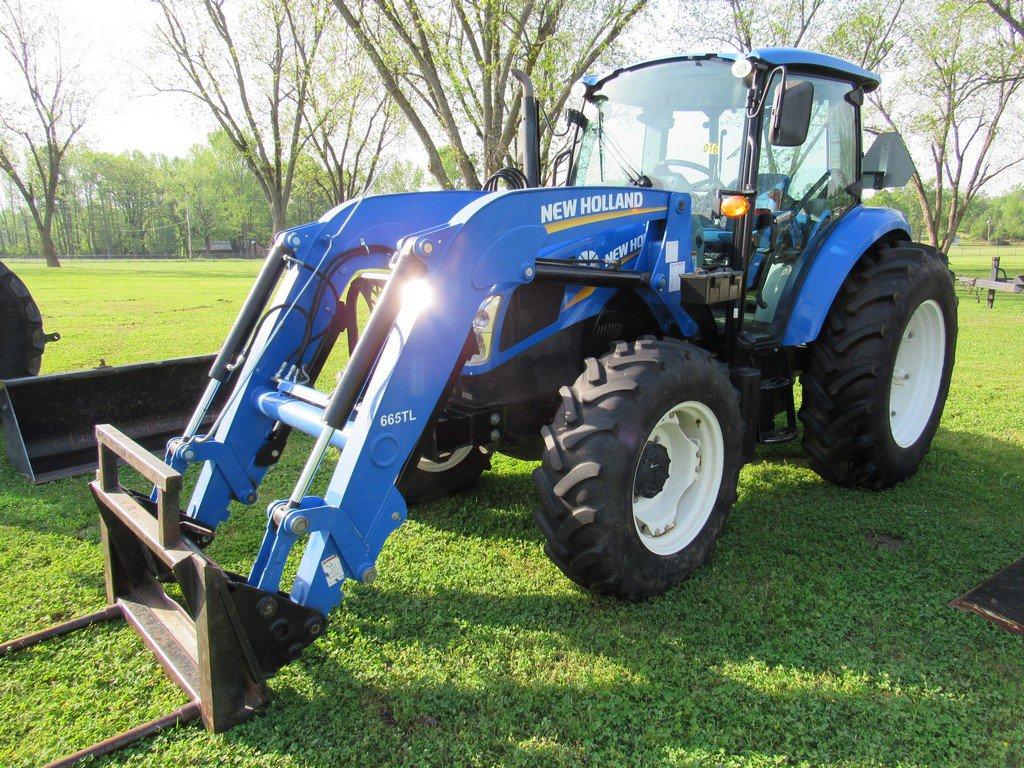 2014 NH T4.105 Tractor 4X4, C/A,