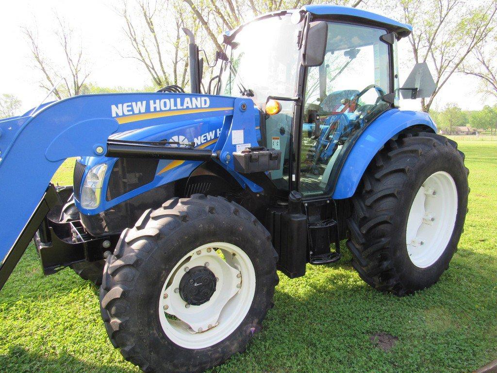 2014 NH T4.105 Tractor 4X4, C/A,