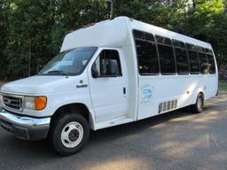 2007 Ford E450 16 Passenger Transit Van