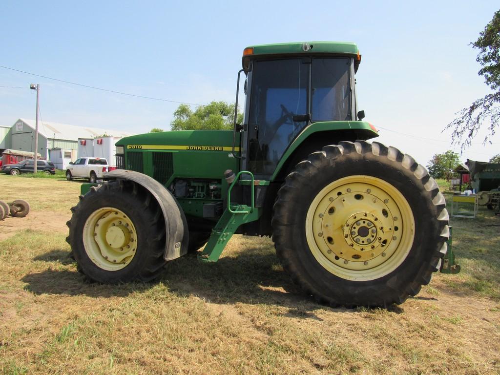 John Deere 7810, MFWD, C/A, Power Quad