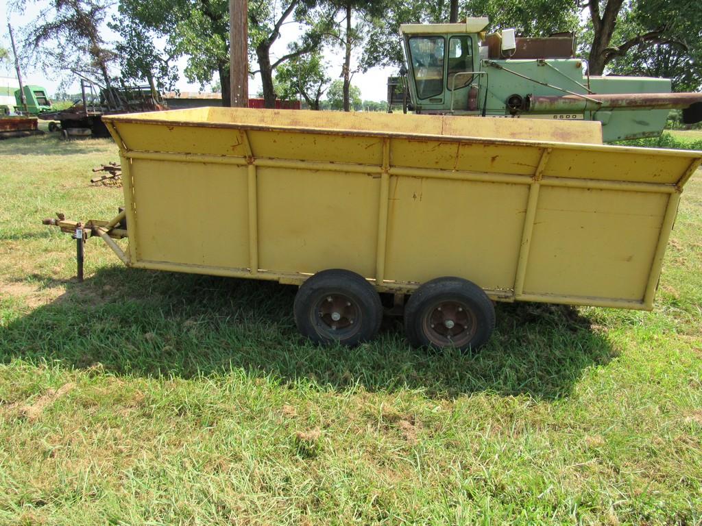 2 axle pecan trailer NO TITLE