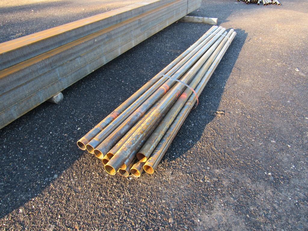 2 3/8" pipe approx 10' long (18pc)