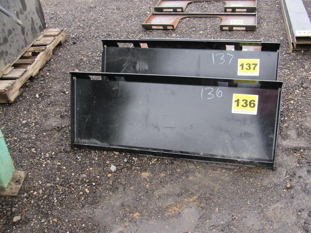 Skid steer receiver hitch