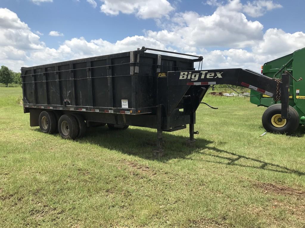 Big Tex 24' dump trailer w/NO TITLE