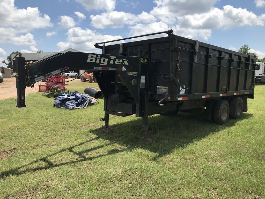 Big Tex 24' dump trailer w/NO TITLE