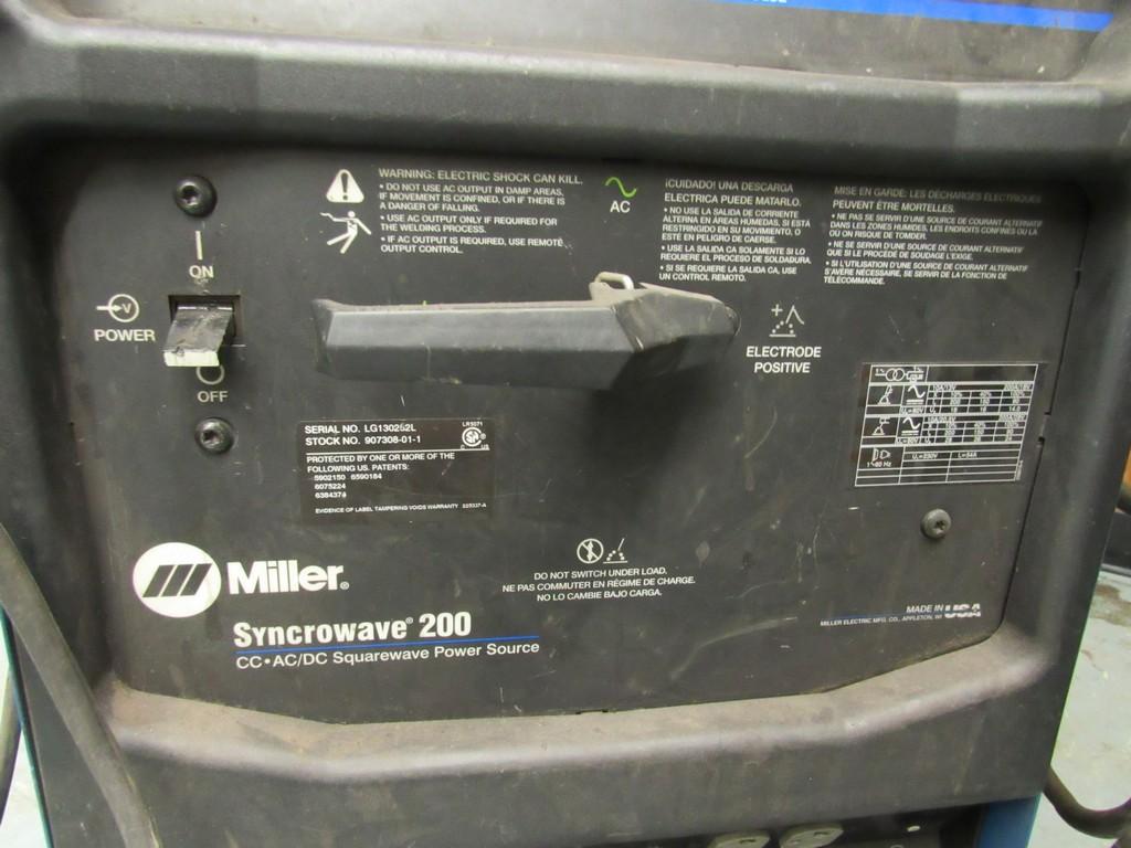 MILLER SYNCROWAVE 200 - STICK AND TIG