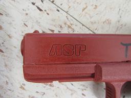 ASP GUN, FLASHLIGHT, RADIO FOR TACTICAL TRAINING