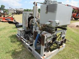 DETROIT POWER UNIT W/HYDRAULIC PUMPS