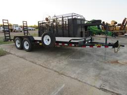 2014 Big Tex 12ET-20BK bumper pull trailer