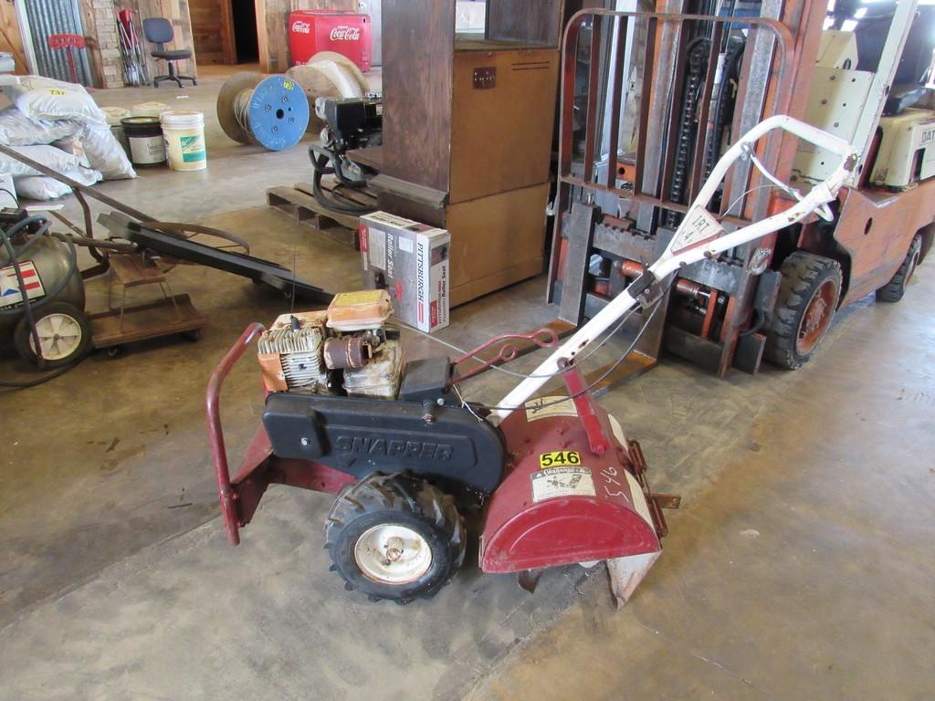 Snapper 4hp tiller