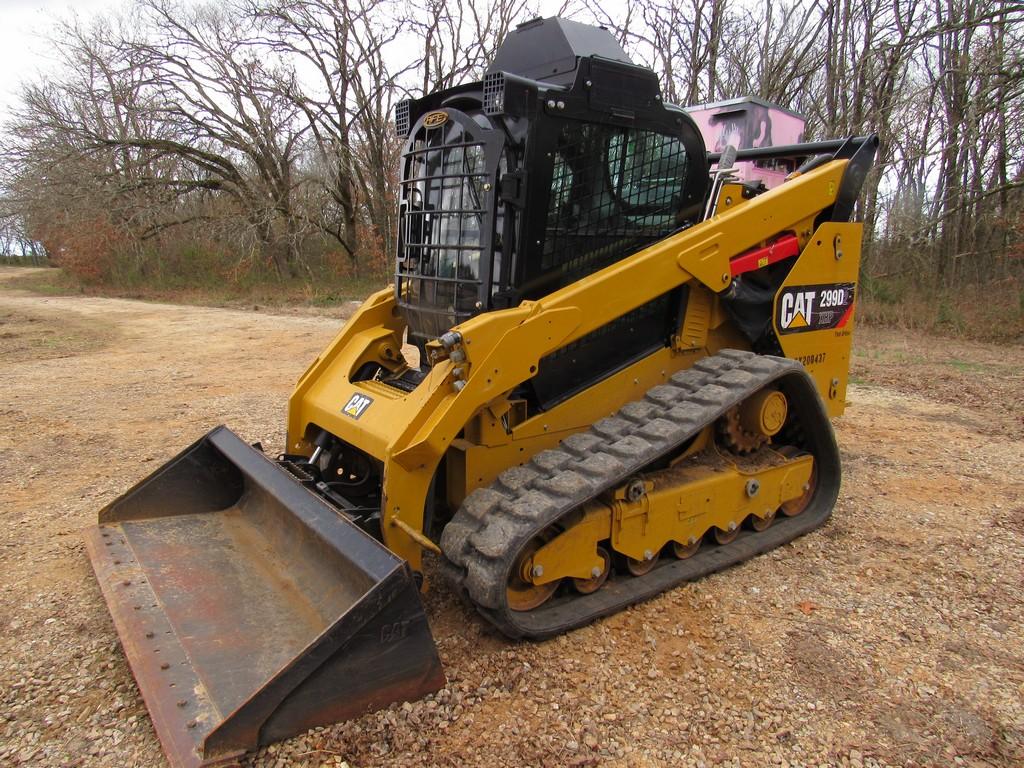 2016 Cat 299D2 XHP Track loader w/bucket