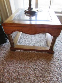 Set of 2 end tables & 1 coffee table