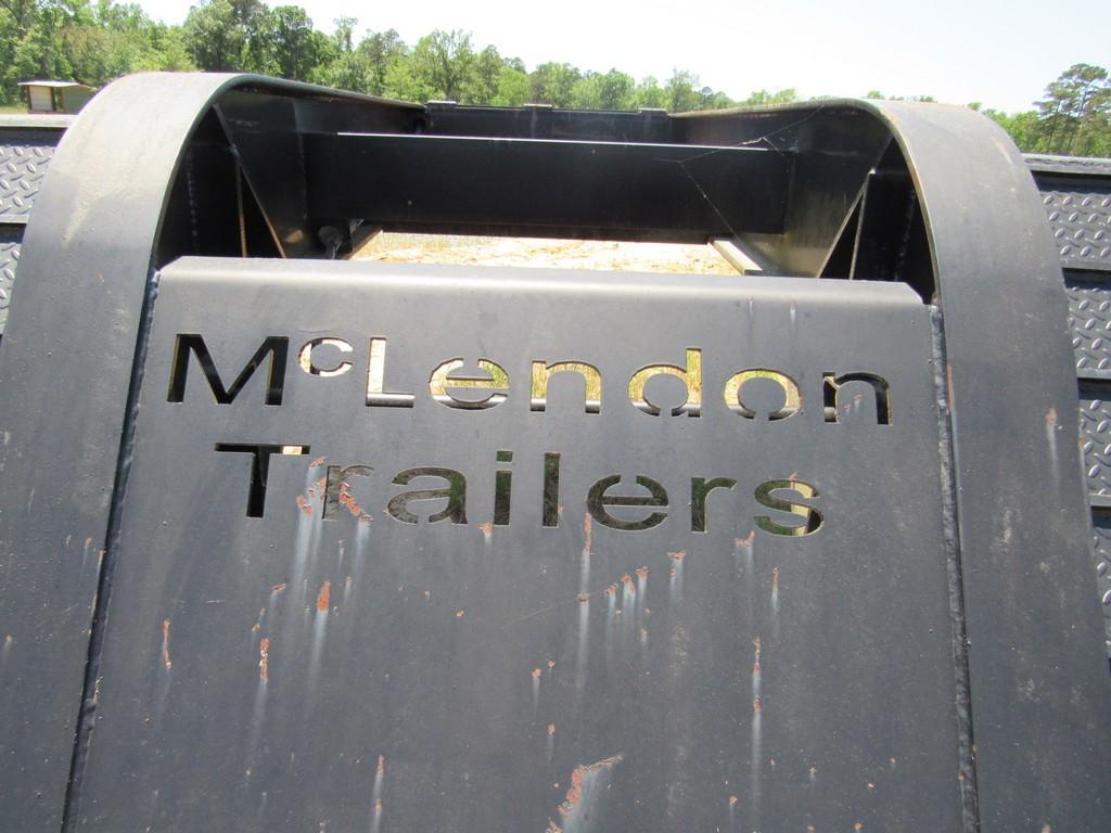 2013 McLendon LB52-26 drop deck lowboy trailer