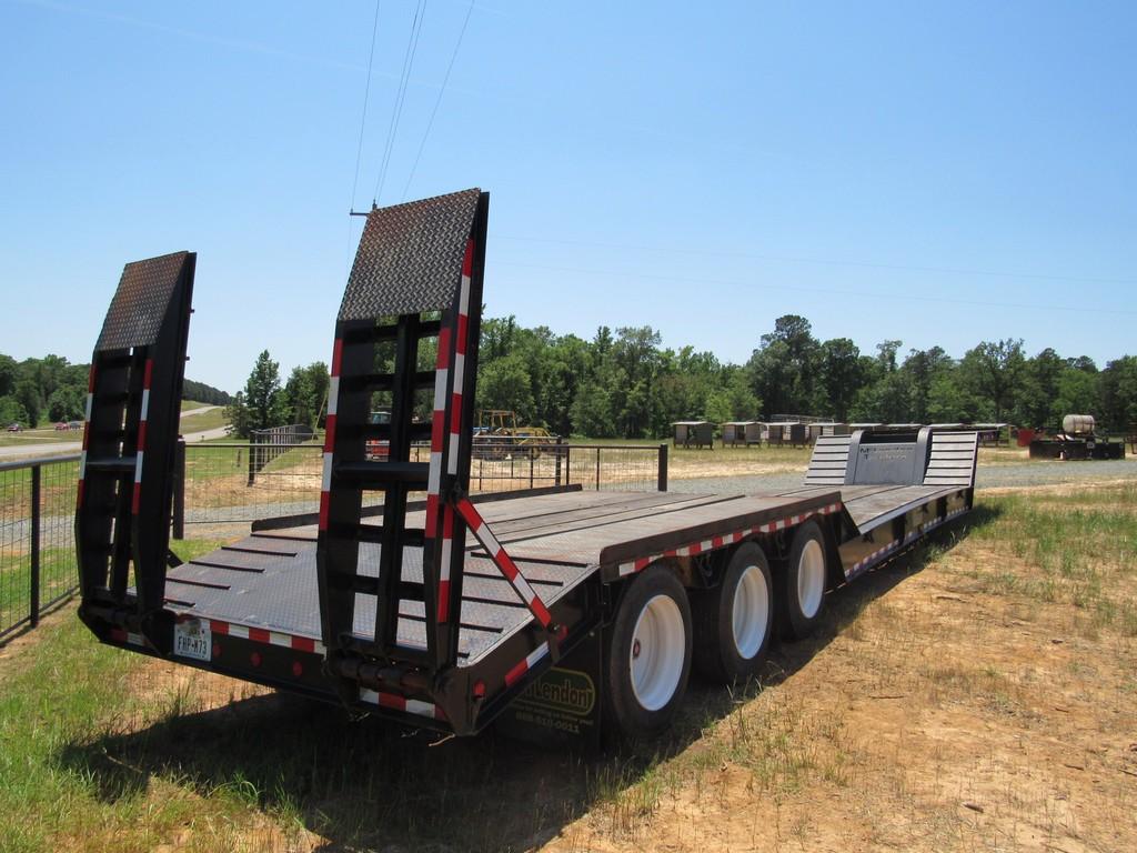 2013 McLendon LB52-26 drop deck lowboy trailer