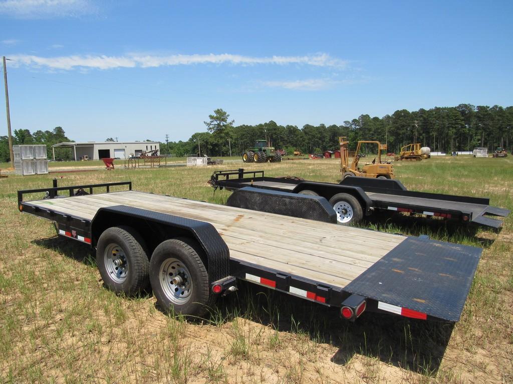PJ hydraulic tilt trailer NO TITLE