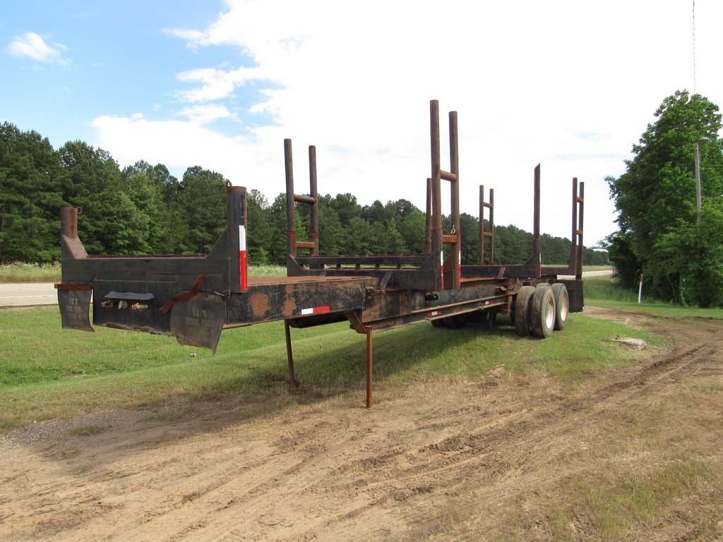 40' 4 Bunk log trailer NO TITLE