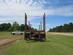 40' 4 Bunk log trailer NO TITLE