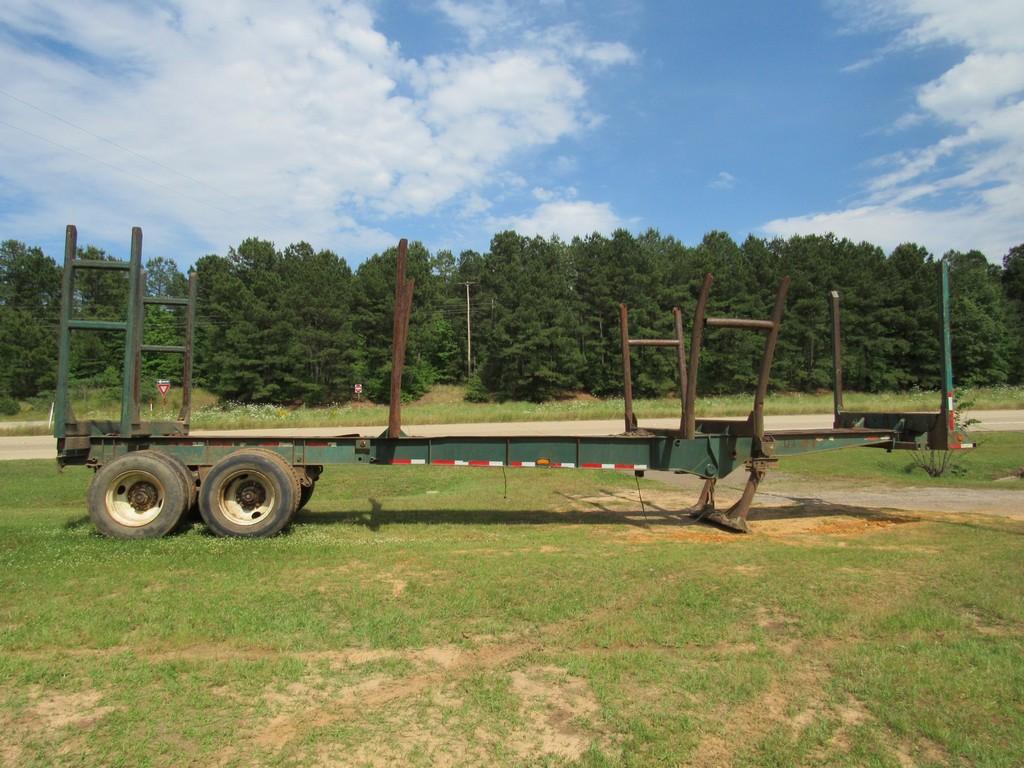 40' 4 Bunk log trailer NO TITLE