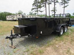 Performance 18' utility trailer