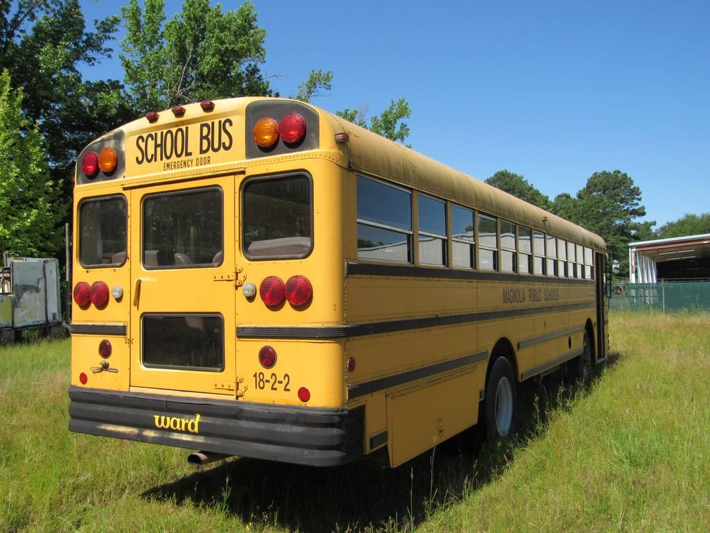 1992 Am Tran Flat Nose School Bus