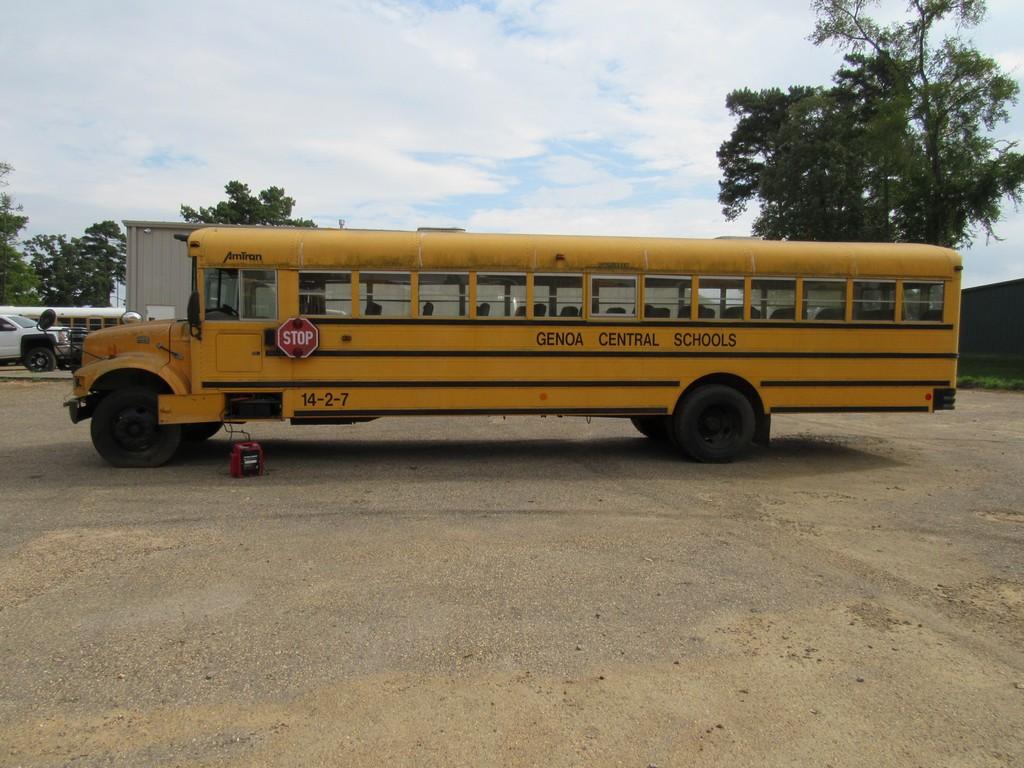 1998 Am Tran International 3800 School Bus