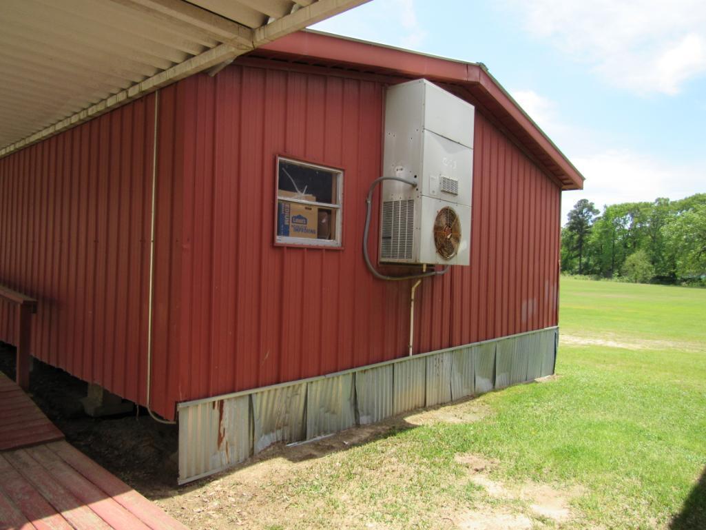 Portable classroom with central heat and air