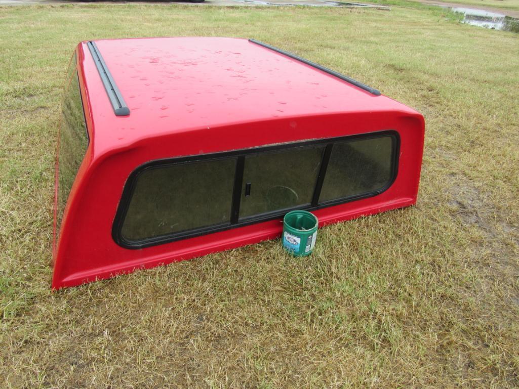 Red Raider Noman Truck Cap, 6 1/2' bed