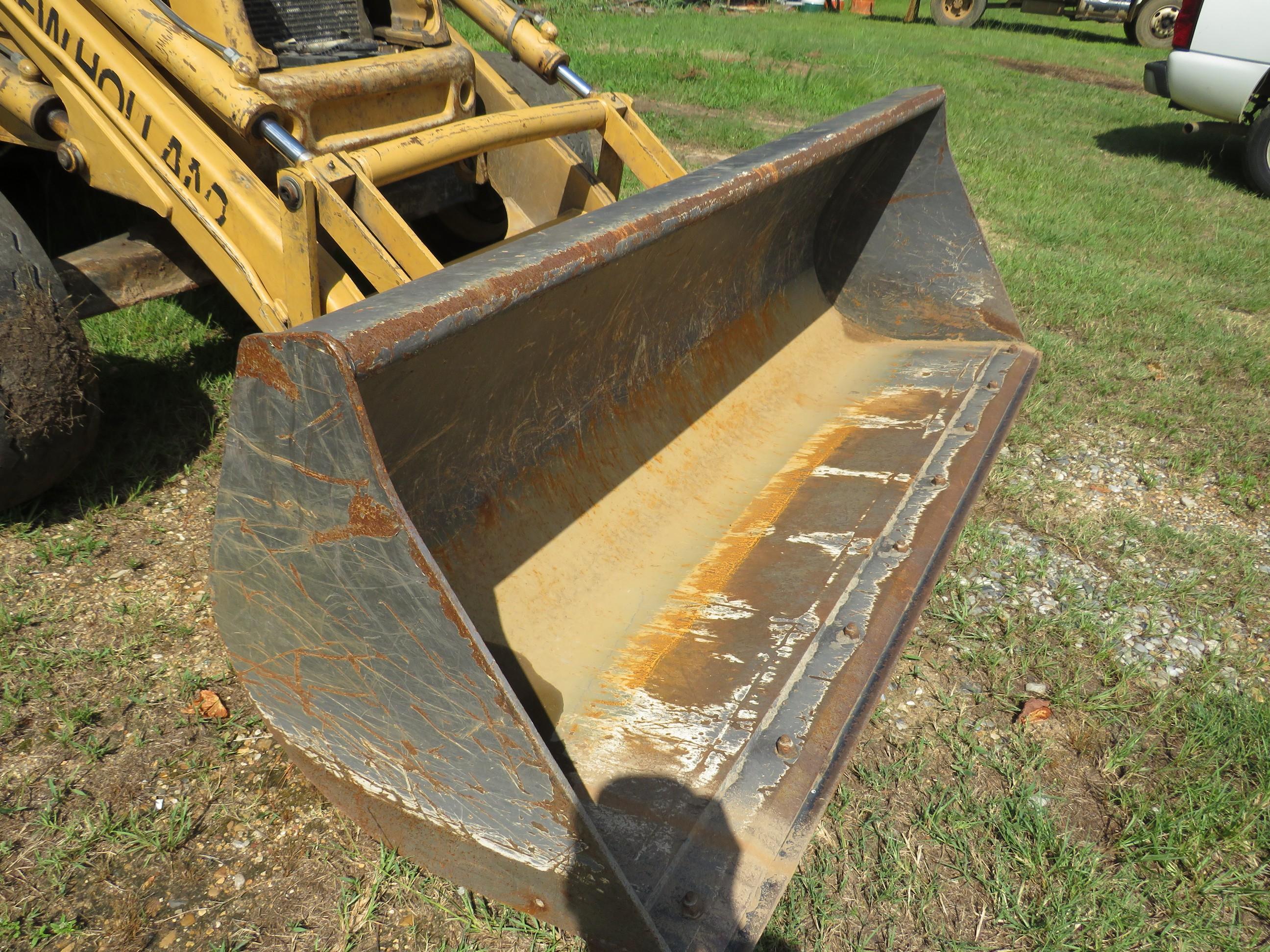 New Holland 555E Loader Backhoe