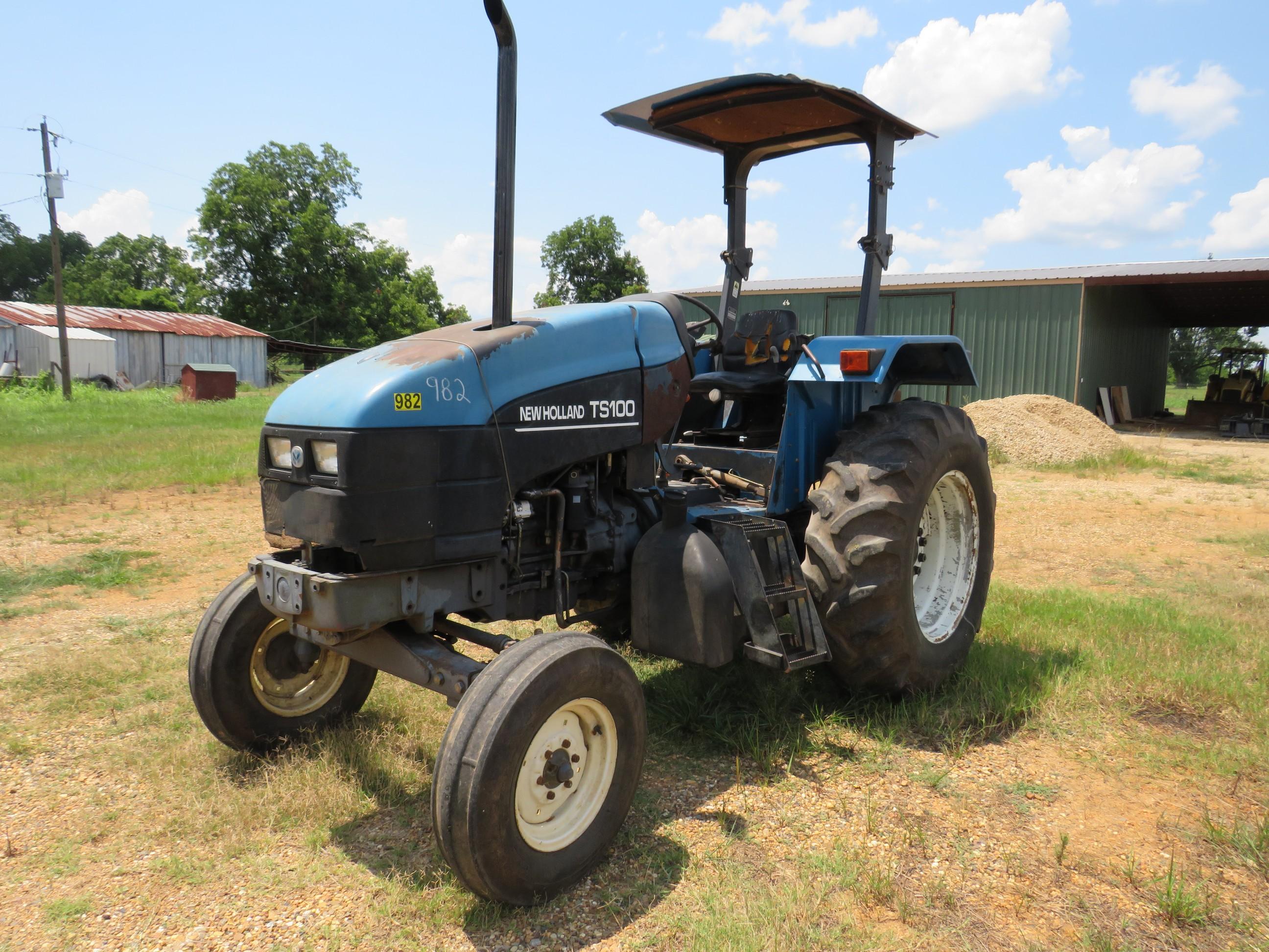 New Holland TS 100 Dsl tractor