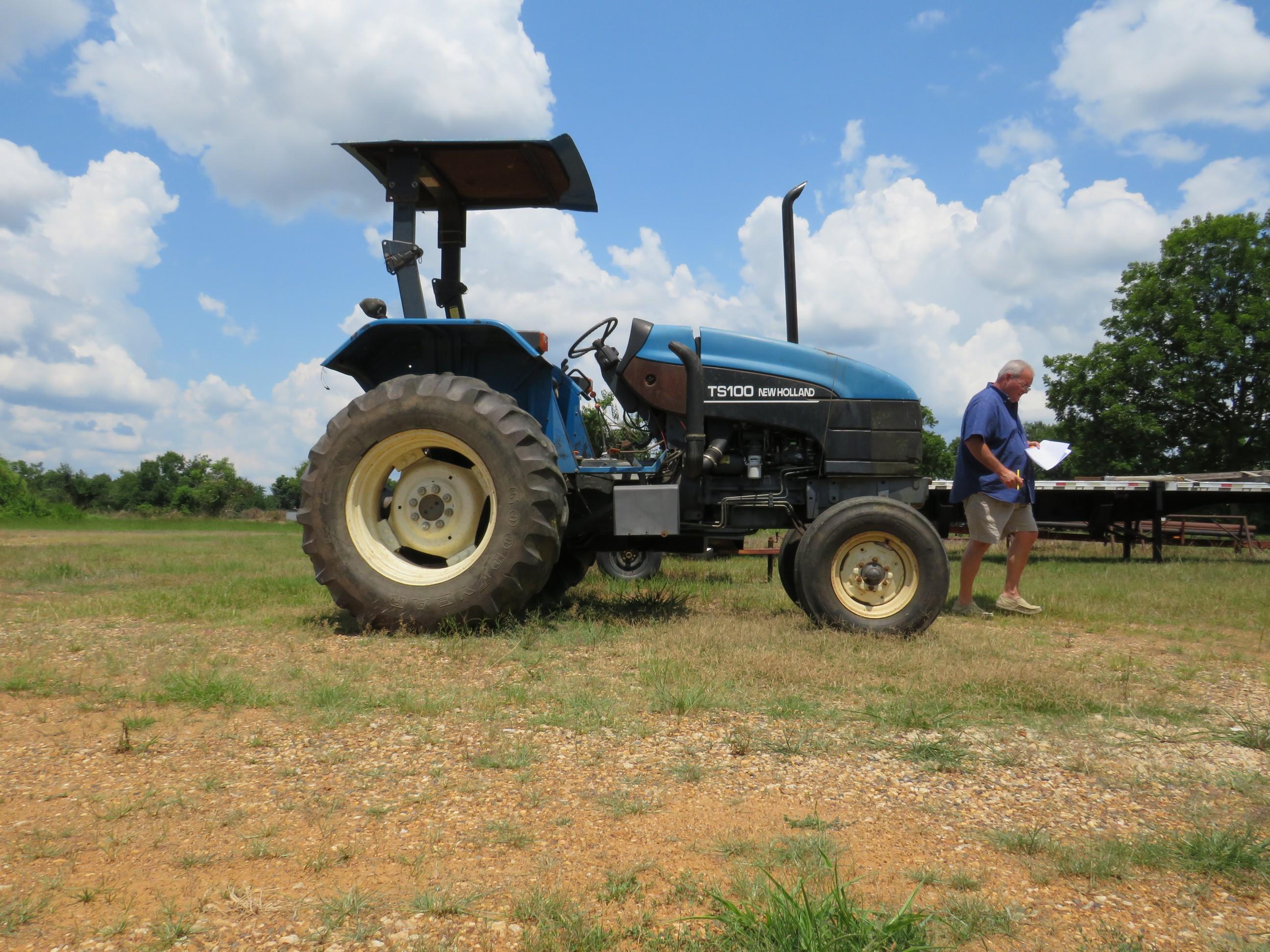 New Holland TS 100 Dsl tractor