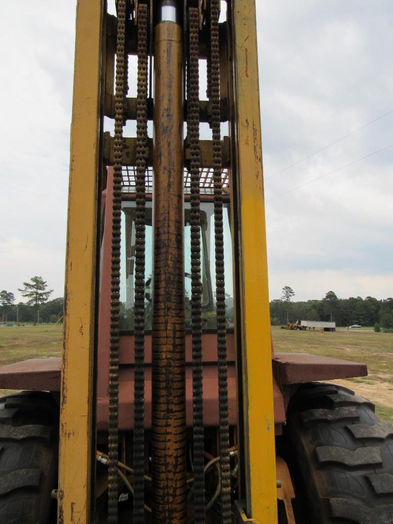 Case 586D Rough Terrain Forklift w/cab NO DOORS