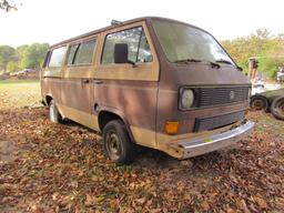 1984 Volkswagen Vanagon GL NO TITLE