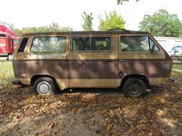 1984 Volkswagen Vanagon GL NO TITLE