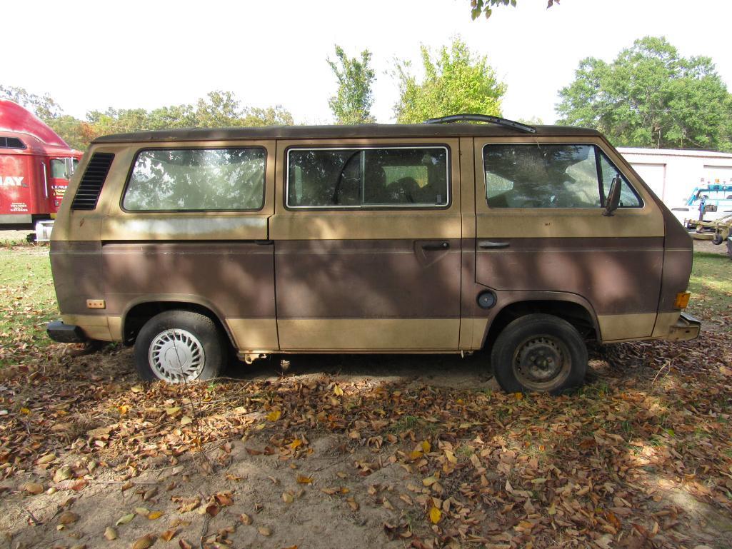 1984 Volkswagen Vanagon GL NO TITLE