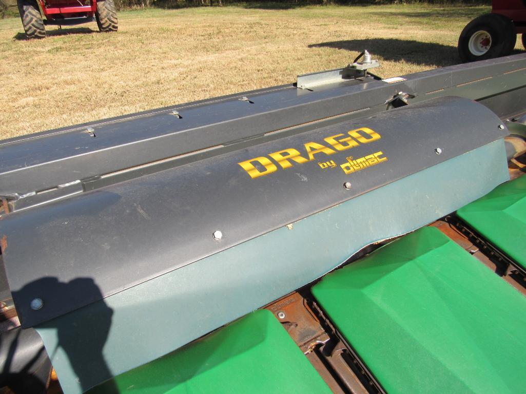 2013 Olimac Drago II custom built 9 row corn head