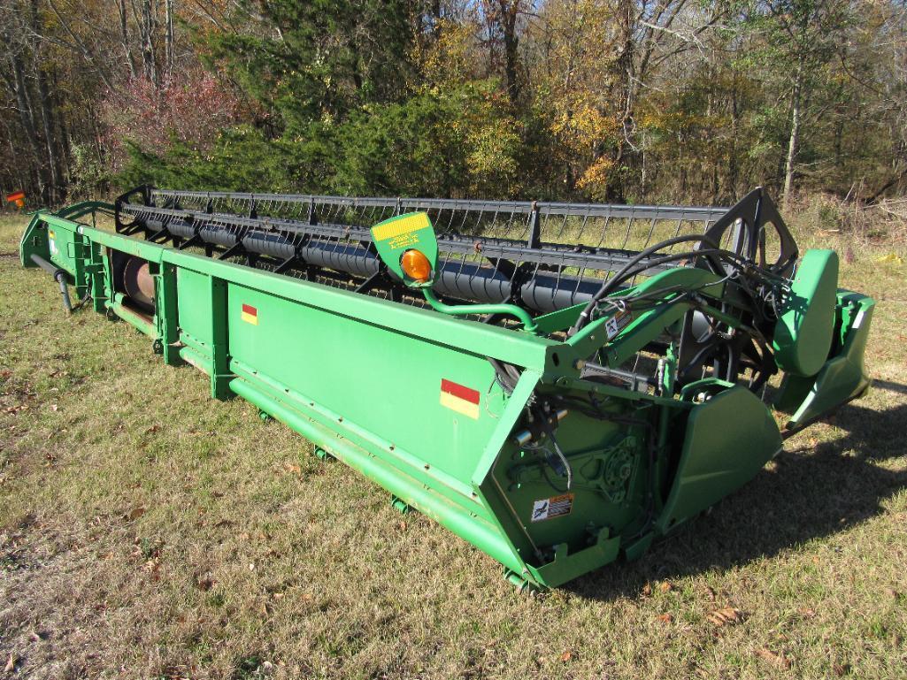 John Deere 635F Hydro Flex header