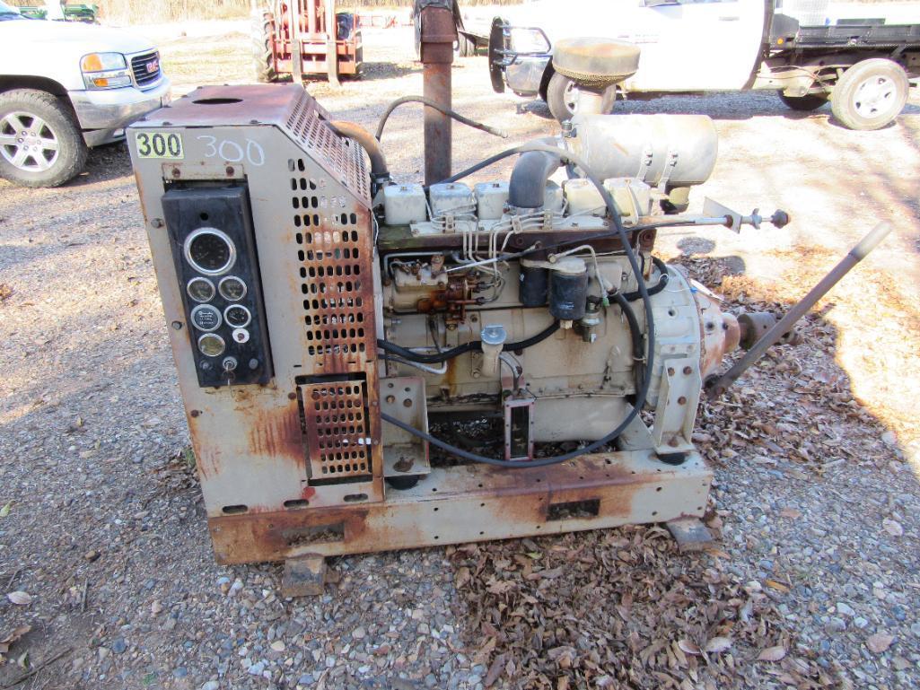 Cummins 5.9 diesel power unit w/clutch