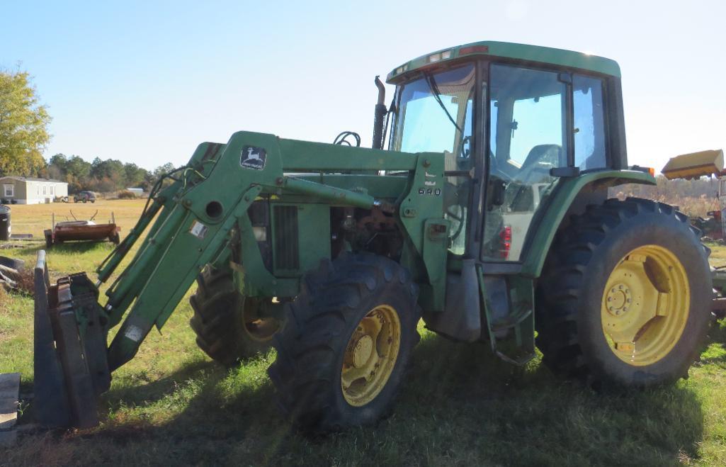 John Deere 6410 4x4 tractor w/loader