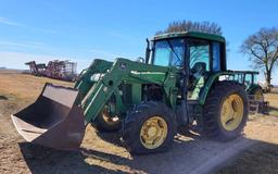 John Deere 6410 4x4 tractor w/loader