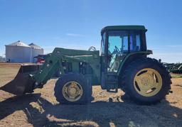 John Deere 6410 4x4 tractor w/loader