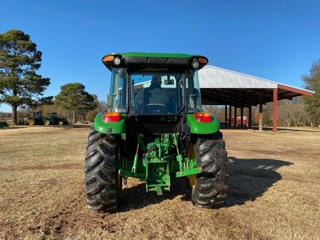 John Deere 5075E Cab Tractor w/loader MFWD