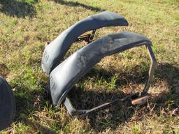 Front tractor fenders for MFWD tractor - 2