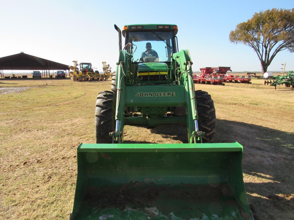 2001 John Deere 7510 Cab Tractor