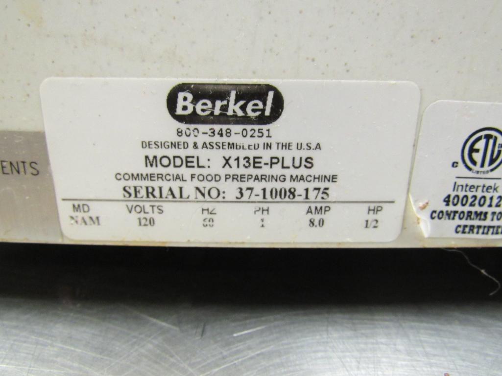 Berkel X13E-Plus commercial meat slicer